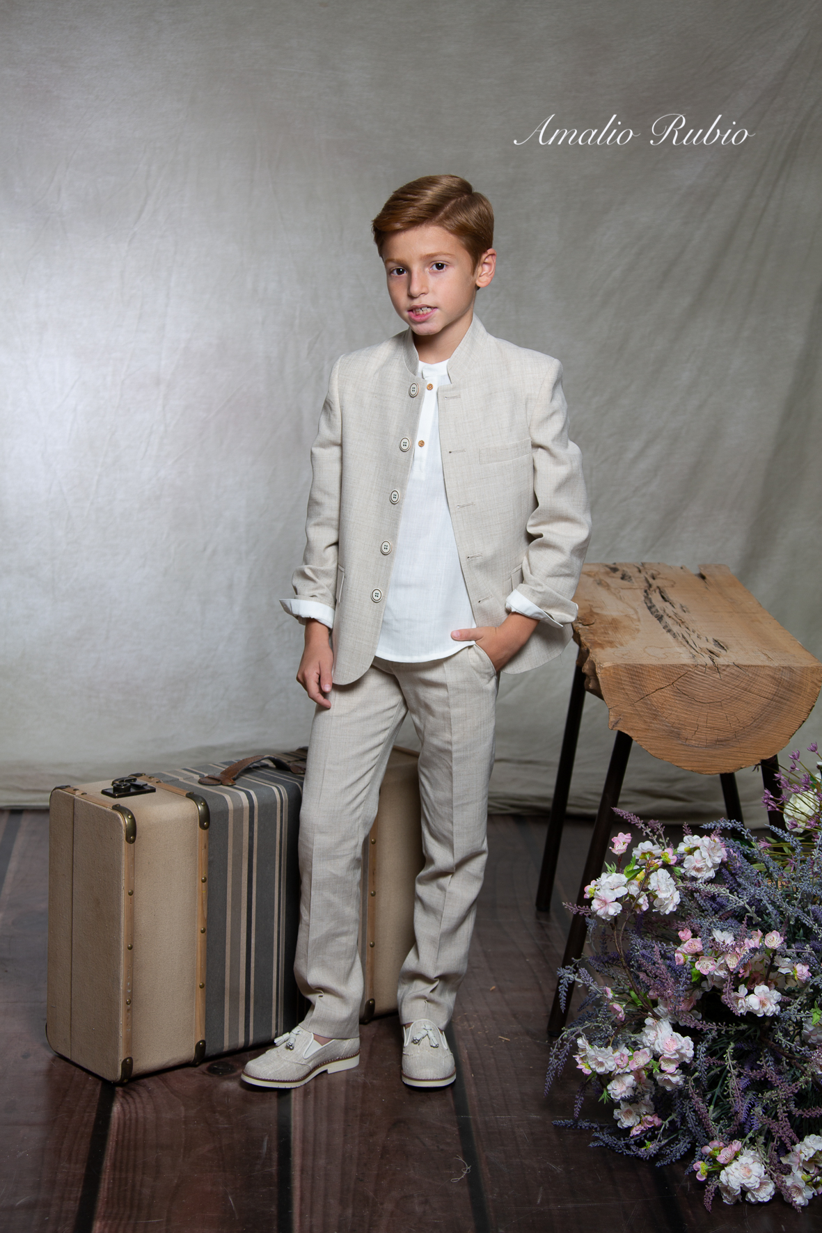 TRAJE ALMIRANTE AMALIO RUBIO 2022 - Moda Infantil Mari Carmen